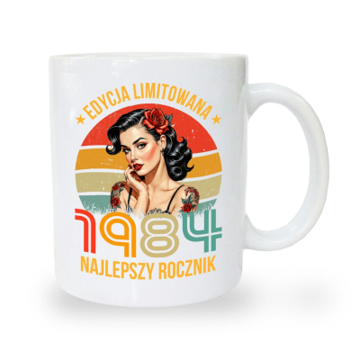 Kubek latte na urodziny Edycja Limitowana Najlepszy Rocznik 2