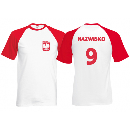 Koszulka kibica reprezentacji Polski z nazwiskiem i numerem W02