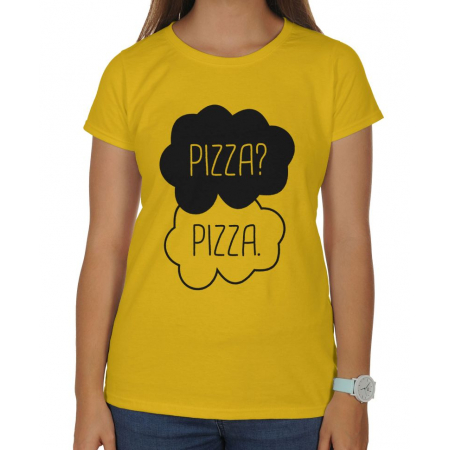 Blogerska koszulka damska Pizza? Pizza.