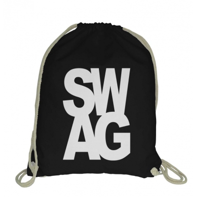 Blogerski plecak worek ze sznurkiem SWAG