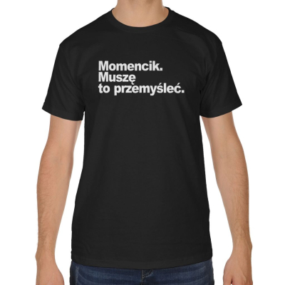 Koszulka męska dla introwertyka Momencik