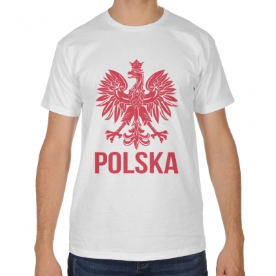 Koszulka kibica Reprezentacji Polski z orłem