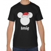Koszulka męska na mikołajki Mickey święta