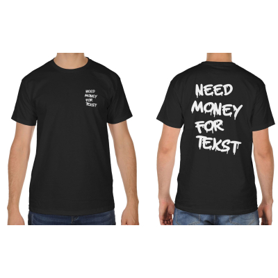 Koszulka męska Need Money For + dowolny tekst